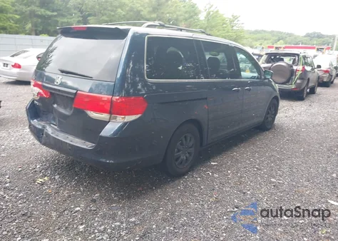 2010 Honda Odyssey Ex from USA, damaged, VIN 5FNRL3H46AB080950